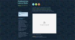 Desktop Screenshot of clubgold-llavedelexito.blogspot.com