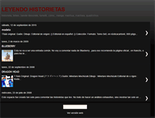 Tablet Screenshot of leyendohistorietas.blogspot.com