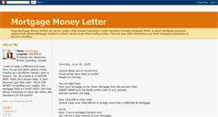 Desktop Screenshot of mortgagemoneyletter.blogspot.com