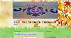 Desktop Screenshot of elizandraartesanatos.blogspot.com