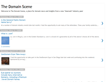 Tablet Screenshot of domainscene.blogspot.com