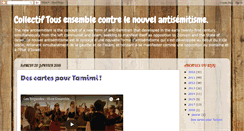 Desktop Screenshot of antisemitenonmerci.blogspot.com