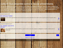 Tablet Screenshot of antisemitenonmerci.blogspot.com