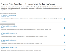 Tablet Screenshot of buenosdiasfamilia.blogspot.com
