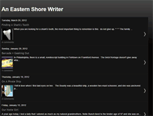 Tablet Screenshot of easternshorewriter.blogspot.com