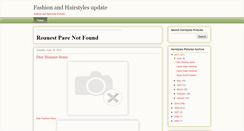 Desktop Screenshot of fashionandhairstyles-updated.blogspot.com