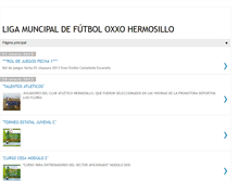 Tablet Screenshot of futboloxxohermosillo.blogspot.com