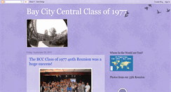 Desktop Screenshot of bccclassof1977.blogspot.com