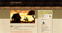 Desktop Screenshot of antesquixote.blogspot.com
