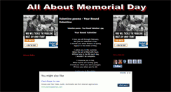 Desktop Screenshot of best-memorial-day.blogspot.com