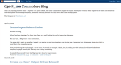 Desktop Screenshot of commodoreproject.blogspot.com