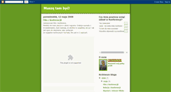 Desktop Screenshot of muszetambyc.blogspot.com