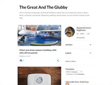 Tablet Screenshot of greatandglubby.blogspot.com