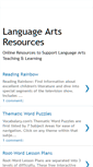 Mobile Screenshot of languagelessonplans.blogspot.com