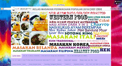 Desktop Screenshot of chefgunawanmalaysia.blogspot.com