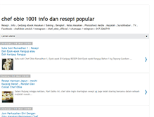 Tablet Screenshot of chefgunawanmalaysia.blogspot.com