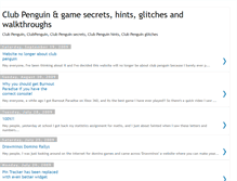 Tablet Screenshot of myclubpenguinhints.blogspot.com