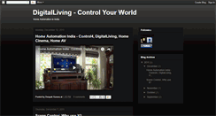 Desktop Screenshot of digitallivingindia.blogspot.com