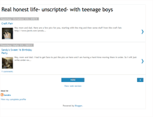 Tablet Screenshot of momof4teenageboys.blogspot.com