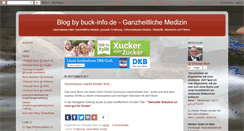Desktop Screenshot of buck-info.blogspot.com
