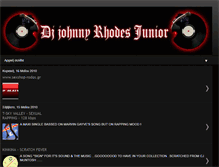 Tablet Screenshot of djjohnnyrhodesjunior.blogspot.com