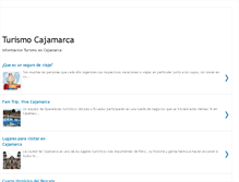 Tablet Screenshot of cajamarcatravel.blogspot.com