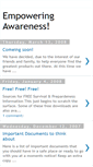 Mobile Screenshot of empoweringawareness.blogspot.com