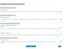 Tablet Screenshot of empoweringawareness.blogspot.com