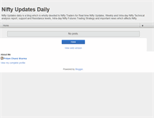Tablet Screenshot of nifty-updates-daily.blogspot.com
