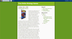 Desktop Screenshot of freestrategygames.blogspot.com