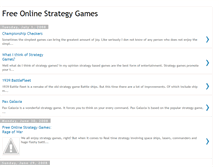 Tablet Screenshot of freestrategygames.blogspot.com
