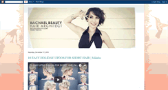 Desktop Screenshot of beautyrachael.blogspot.com