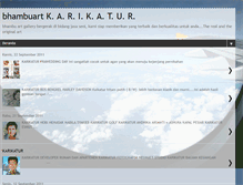 Tablet Screenshot of bhambuart09.blogspot.com