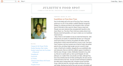 Desktop Screenshot of juliettesfoodspot.blogspot.com