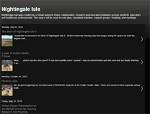 Tablet Screenshot of nightingaleisle.blogspot.com