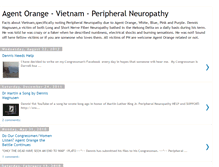 Tablet Screenshot of agentorangevietnam.blogspot.com