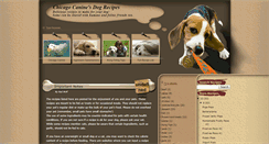 Desktop Screenshot of k9recipes.blogspot.com
