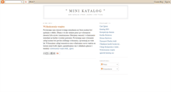 Desktop Screenshot of minikatalog.blogspot.com