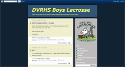 Desktop Screenshot of dvhslax.blogspot.com