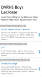 Mobile Screenshot of dvhslax.blogspot.com