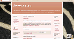 Desktop Screenshot of animalsblogblogger13.blogspot.com