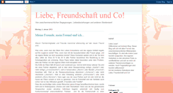 Desktop Screenshot of liebe-freundschaft.blogspot.com