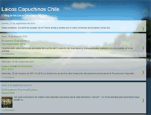 Tablet Screenshot of laicoscapuchinos.blogspot.com