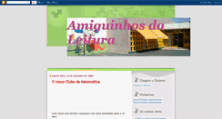 Desktop Screenshot of amiguinhosdaleitura.blogspot.com