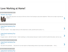 Tablet Screenshot of love-working-at-home.blogspot.com