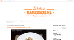 Desktop Screenshot of ideiassaborosas.blogspot.com