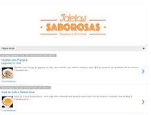 Tablet Screenshot of ideiassaborosas.blogspot.com