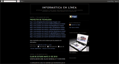 Desktop Screenshot of informaticaenlineacolsam.blogspot.com