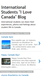 Mobile Screenshot of internationalstudentsilovecanada.blogspot.com