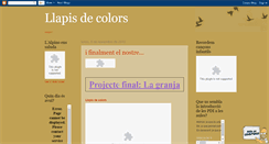 Desktop Screenshot of 3llapisdecolors.blogspot.com